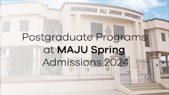 Postgraduate Programs at MAJU Spring Admissions 2024