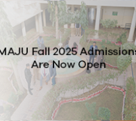 MAJU Fall 2025 Admissions Are Now Open
