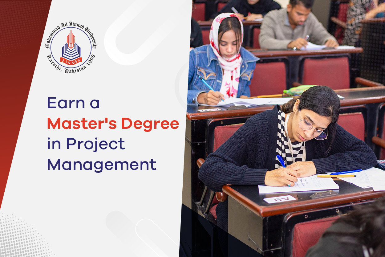 Earn a master's degree in project management