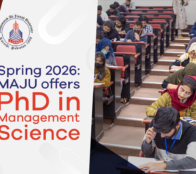 Spring 2026: MAJU offers PhD in Management Science