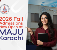 2026 Fall Admissions Now Open at MAJU Karachi